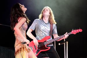 Selena Gomez performing at Bethel Woods Art Center in New York August 05, 2011 