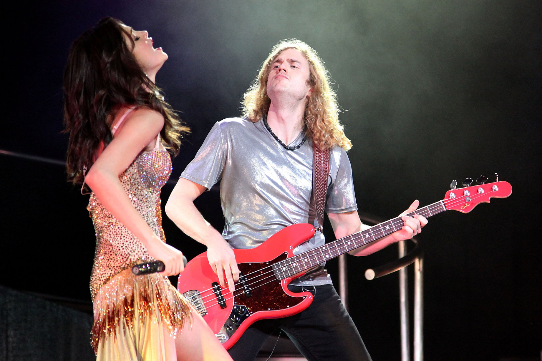 Selena Gomez performing at Bethel Woods Art Center in New York August 05, 2011 