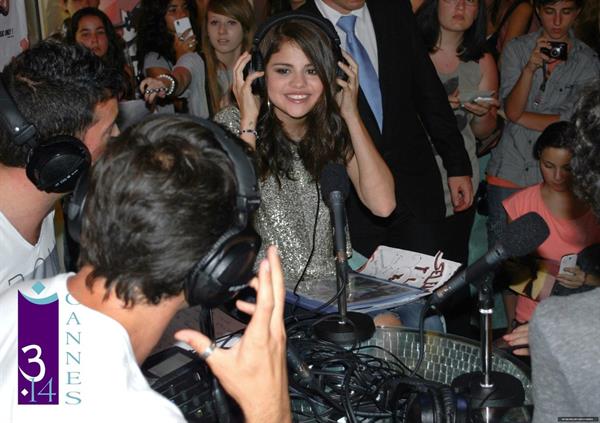 Selena Gomez visits NRJ Radio May 21, 2012 