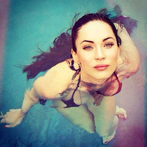 Anna Wolf in a bikini