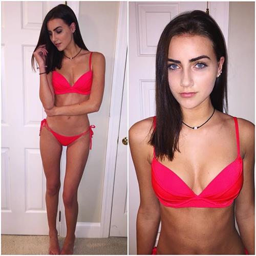 Anna Wolf in lingerie