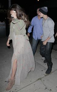 Selena Gomez arriving to a show in West Hollywood, California - August 25, 2012