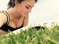 Alexis Young in lingerie