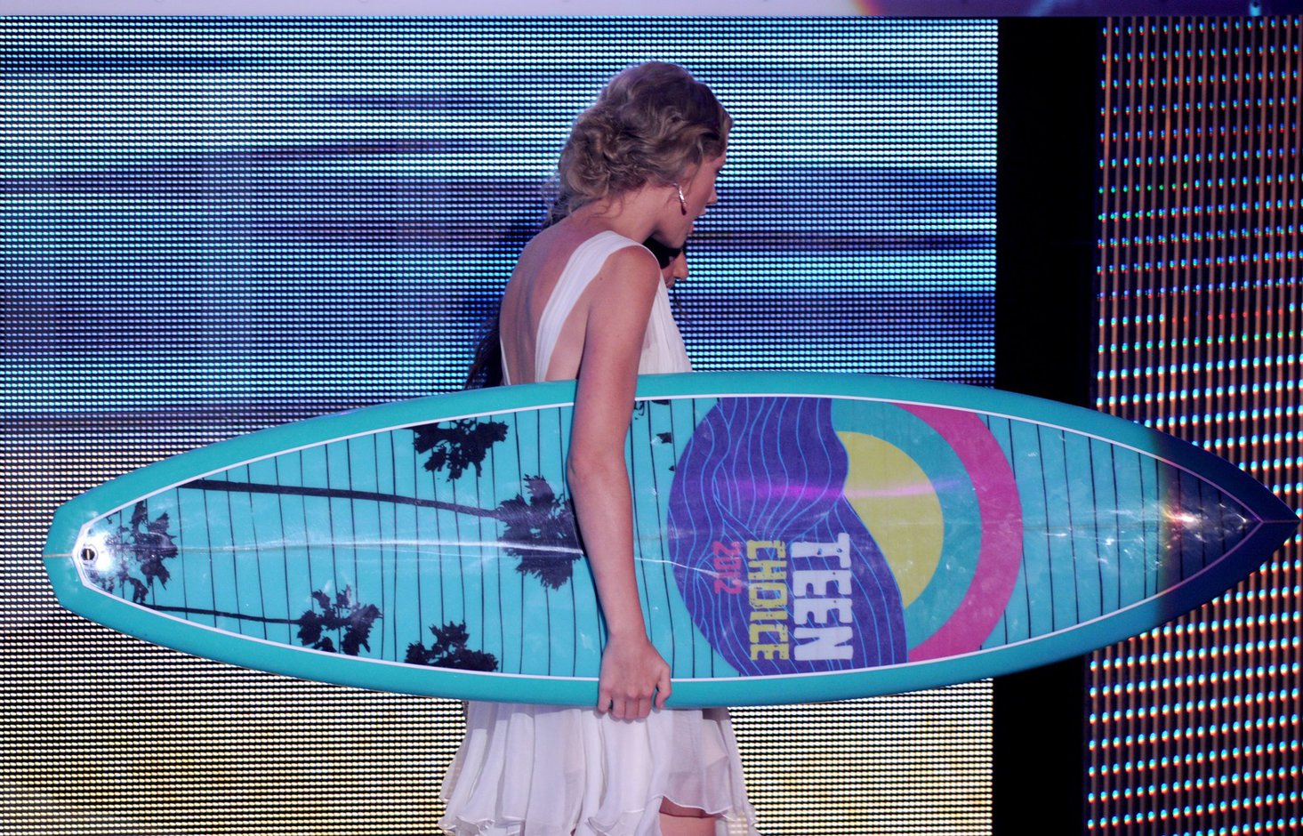 Taylor Swift at the 2012 Teen Choice Awards in Universal City July 22, 2012 