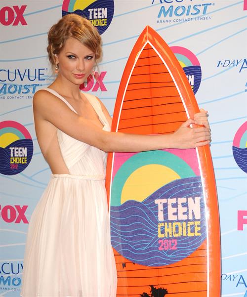 Taylor Swift at the 2012 Teen Choice Awards in Universal City July 22, 2012 