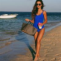 Pia Muehlenbeck in a bikini