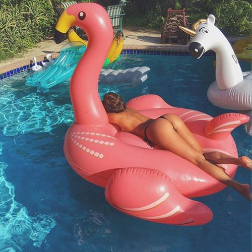 Jessica Rose Jones in a bikini - ass