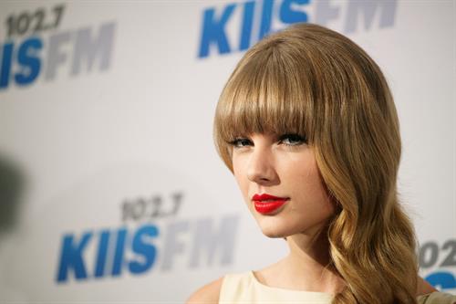 Taylor Swift at the KIIS FM 2012 Jingle Ball concert at Nokia Theatre in Los Angeles - December 1, 2012 