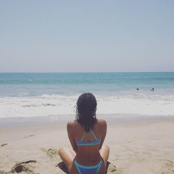 Kylie Bunbury in a bikini