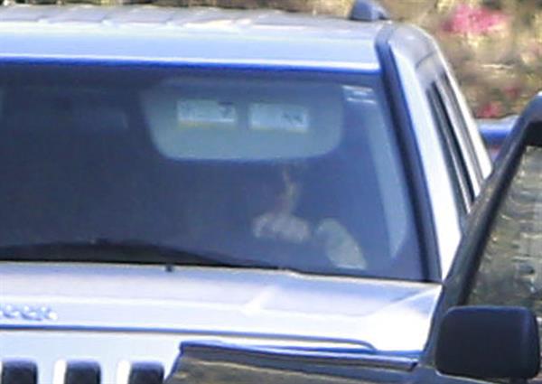 Kristen Stewart driving in Los Angeles - October 30, 2013  