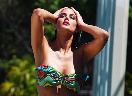 Tiffany Taylor in a bikini