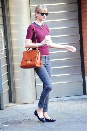 Taylor Swift out and about in London October 4, 2012
