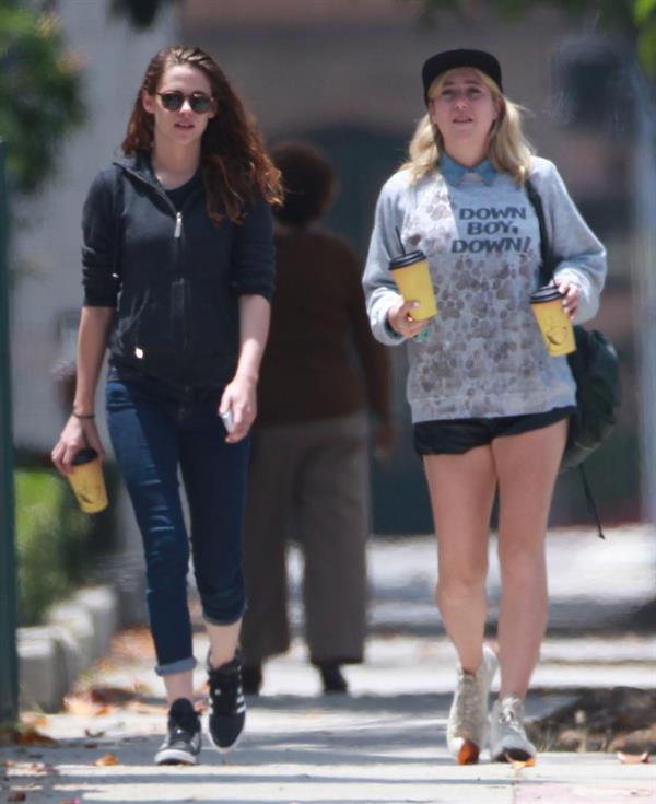 Kristen Stewart out in Los Feliz 6/7/13 