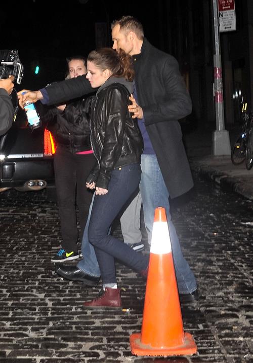 Kristen Stewart at the 'On the Road' after party at Abe and Arthur's in New York City December 13, 2012 
