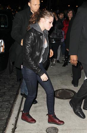 Kristen Stewart at the 'On the Road' after party at Abe and Arthur's in New York City December 13, 2012 