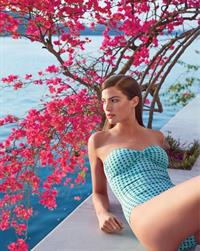 Cameron Russell in a bikini