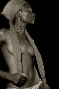 Anonymous in lingerie