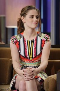 Kristen Stewart The Tonight Show with Jay Leno 11/5/12