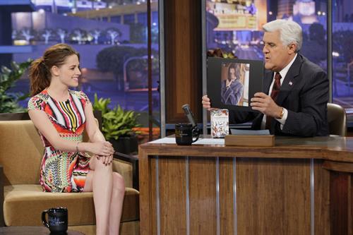 Kristen Stewart The Tonight Show with Jay Leno 11/5/12