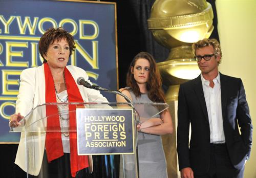 Kristen Stewart at Hollywood Foreign Press Association's Cecil B. Demille Award presentation in Beverly Hills 11/1/12