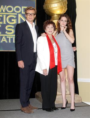 Kristen Stewart at Hollywood Foreign Press Association's Cecil B. Demille Award presentation in Beverly Hills 11/1/12