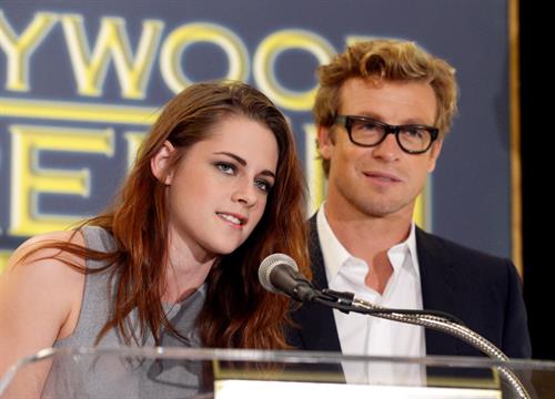 Kristen Stewart at Hollywood Foreign Press Association's Cecil B. Demille Award presentation in Beverly Hills 11/1/12