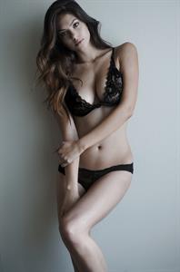 Christen Harper in lingerie