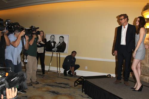 Kristen Stewart at Hollywood Foreign Press Association's Cecil B. Demille Award presentation in Beverly Hills 11/1/12