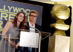 Kristen Stewart at Hollywood Foreign Press Association's Cecil B. Demille Award presentation in Beverly Hills 11/1/12