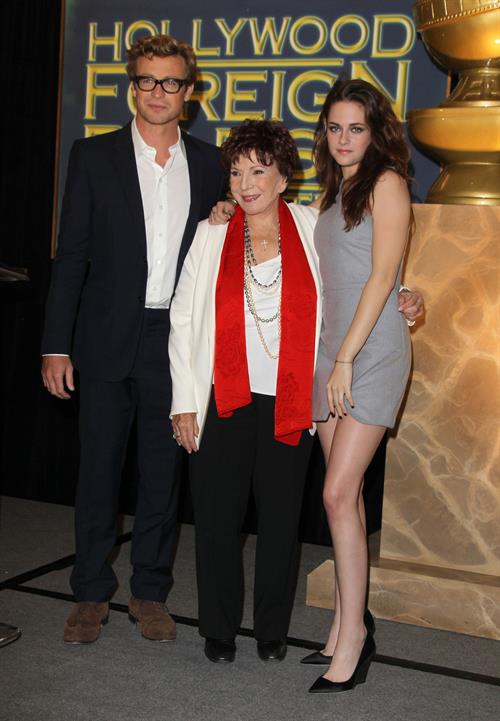 Kristen Stewart at Hollywood Foreign Press Association's Cecil B. Demille Award presentation in Beverly Hills 11/1/12