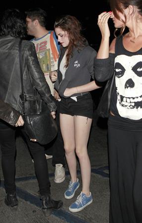 Kristen Stewart - Florence and the Machine concert Los Angeles 10/7/12 