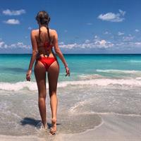 Angelika Nina Melnyk in a bikini - ass