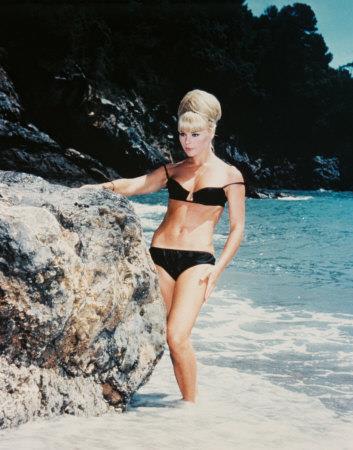 Elke Sommer in a bikini
