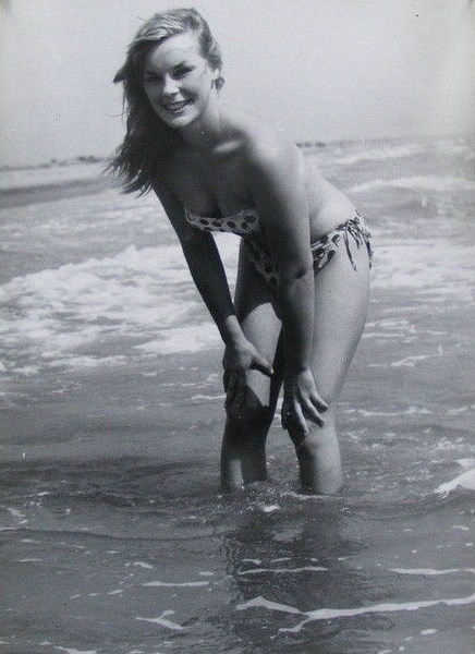 Elke Sommer in a bikini