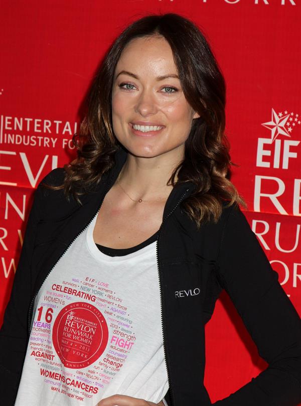 Olivia Wilde at Revlon Run/Walk For Women in New York City - May 4, 2013