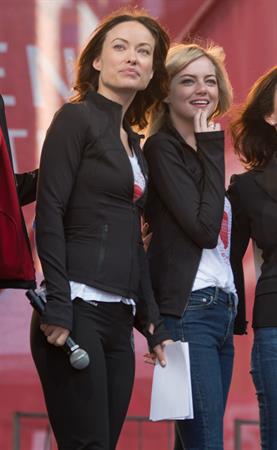 Olivia Wilde at Revlon Run/Walk For Women in New York City - May 4, 2013