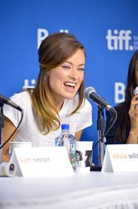 Olivia Wilde  Third Person Press Conference TIFF 9/10/13  
