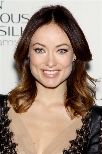 Olivia Wilde at the Revlon Luxurious ColorSilk Buttercream launch in NYC 07.02.13 