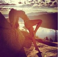 Constance Nunes in a bikini