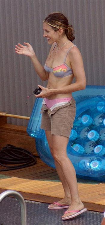 Sarah Jessica Parker in a bikini