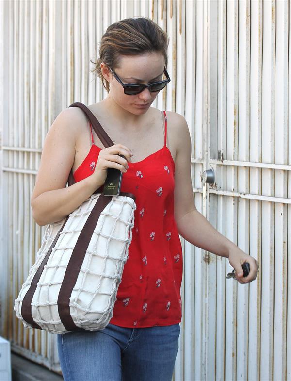 Olivia Wilde heading to lunch in west hollywood February 23, 2012 