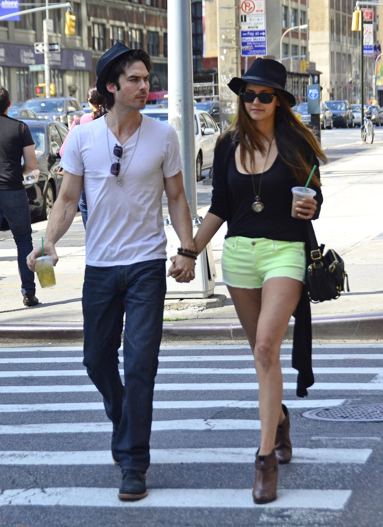 Nina Dobrev out and about in New York City May 13, 2012 