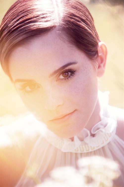 Emma Watson Alei Lubomirski photoshoot 2011 for Harper's Bazaar 