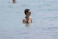 Anne Hathaway on a Beach in Miami 11 05 12 