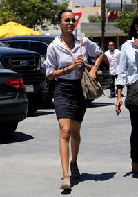 Zoe Saldana in Studio City 7/24/12  