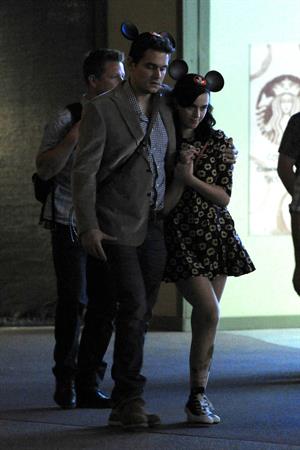 Katy Perry – candids at Disneyland in Anahiem 10/7/13  