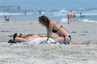 Olivia Wilde in a Bikini on the beach in Wilmington,North Carolina 8/22/12 