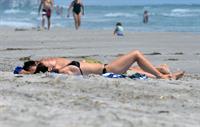 Olivia Wilde in a Bikini on the beach in Wilmington,North Carolina 8/22/12 