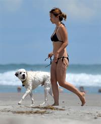 Olivia Wilde in a Bikini on the beach in Wilmington,North Carolina 8/22/12 