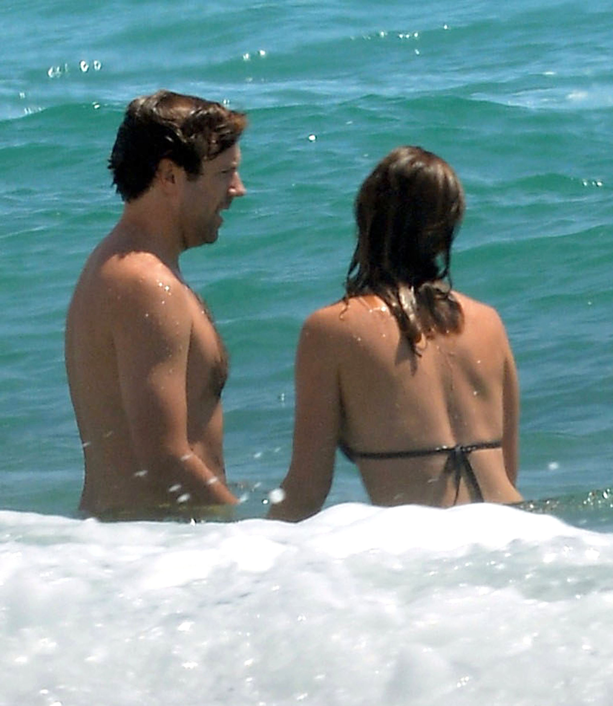 Olivia Wilde in a Bikini on the beach in Wilmington,North Carolina 8/22/12 